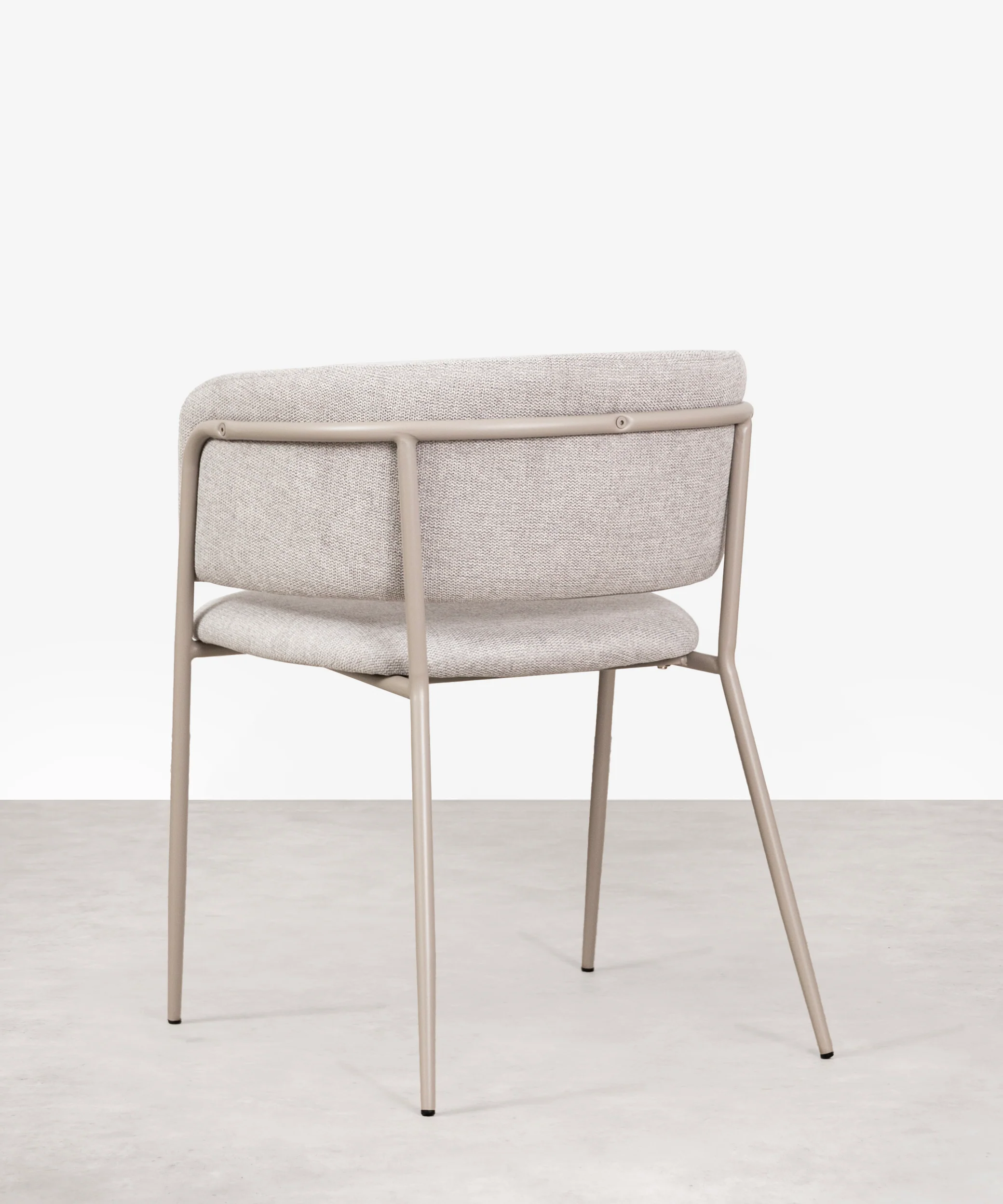 Silla de Comedor en Tela y Metal con Reposabrazos Teresa - Image 5