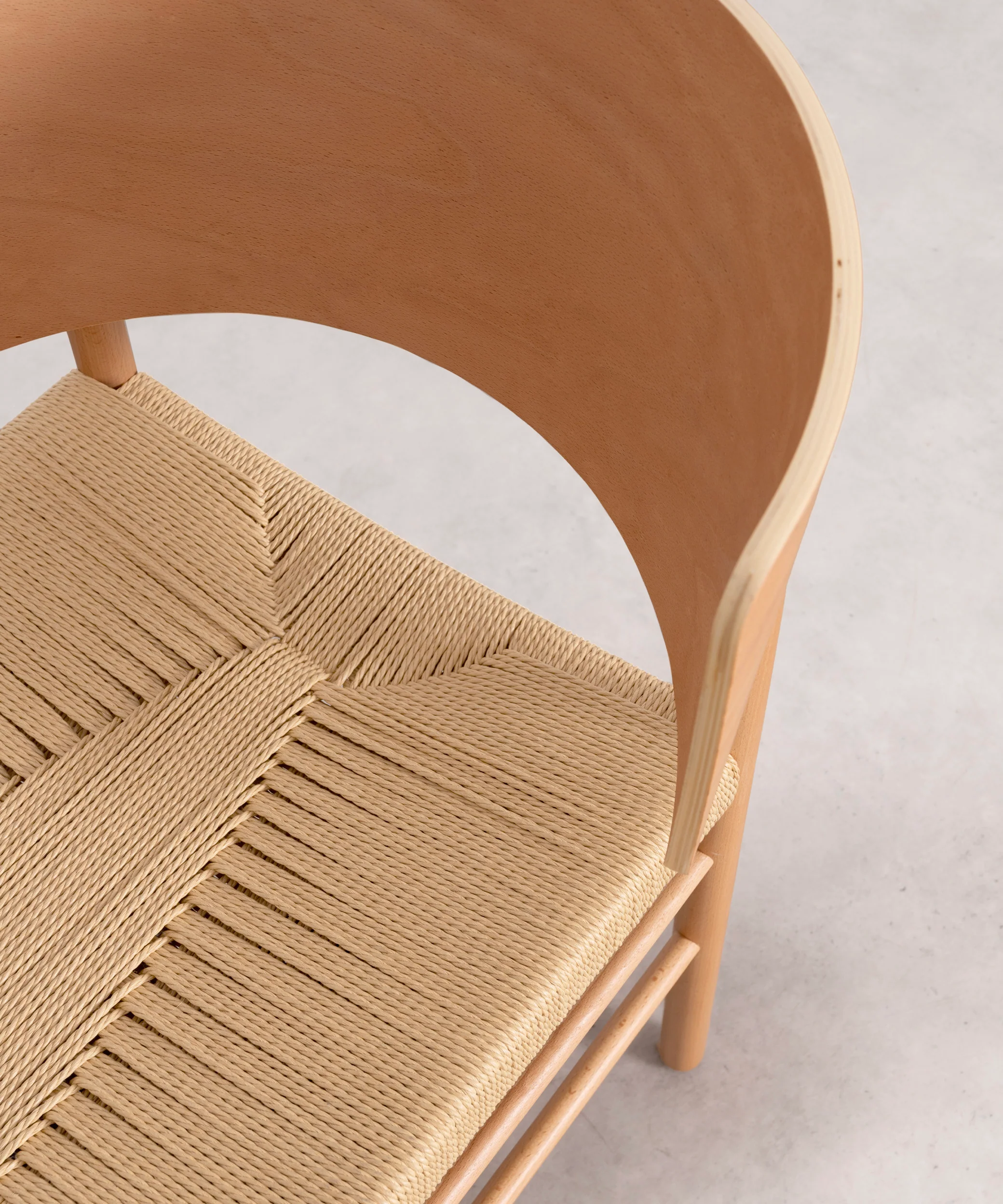 Silla de Comedor en Madera y Cuerda Trenzada Vesper - Image 10