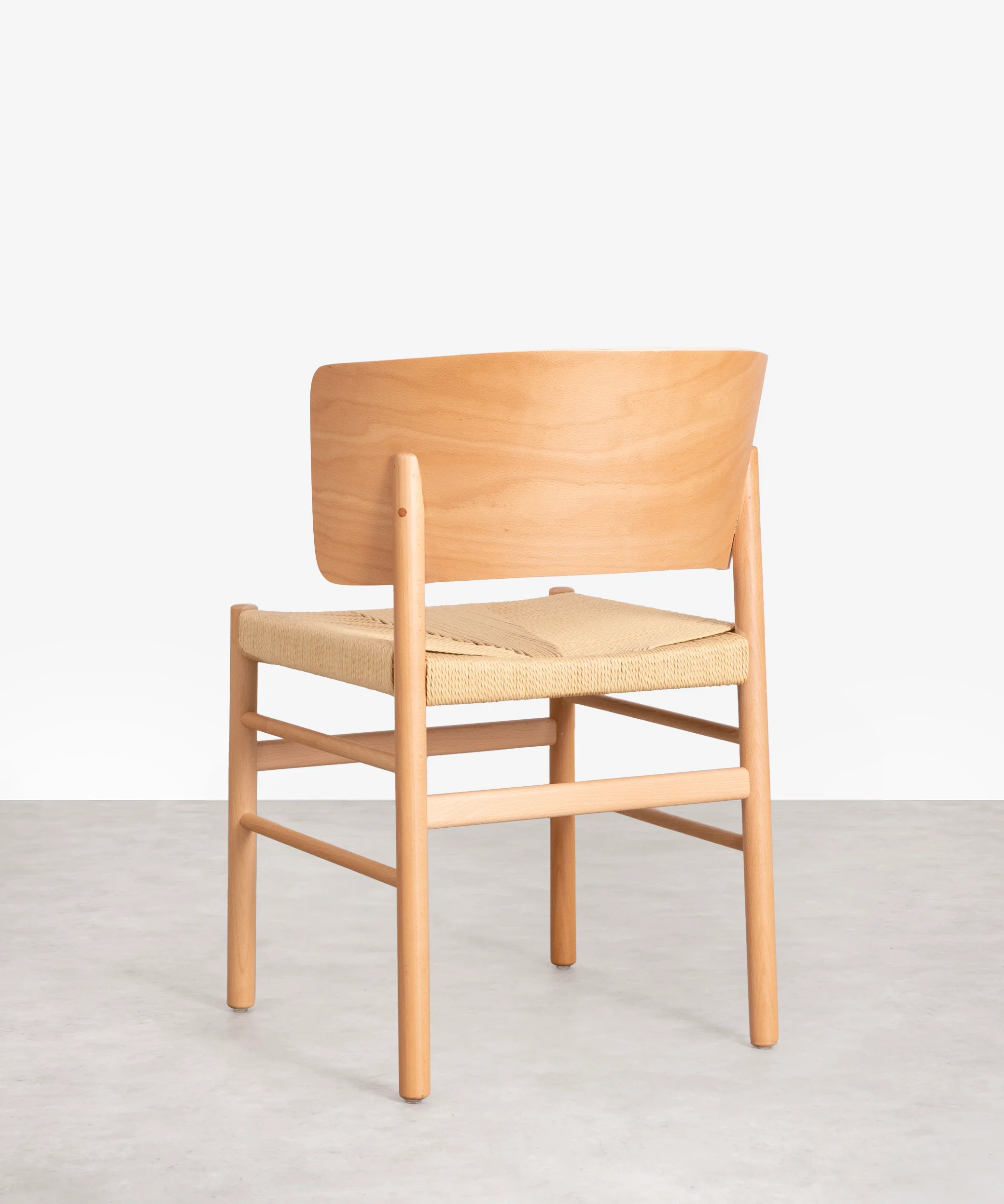 Silla de Comedor en Madera y Cuerda Trenzada Vesper - Image 11