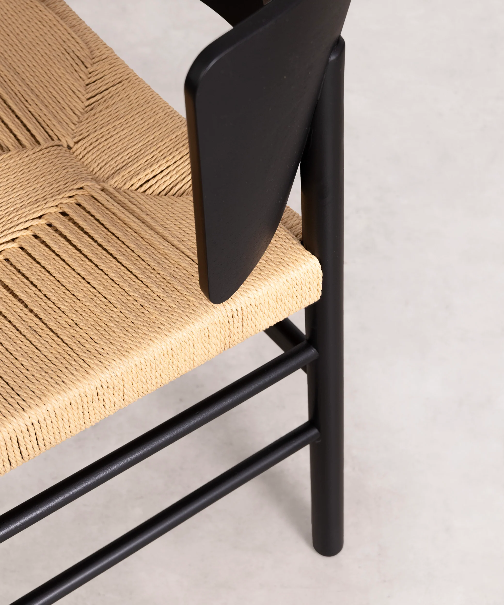 Silla de Comedor en Madera y Cuerda Trenzada Vesper - Image 7