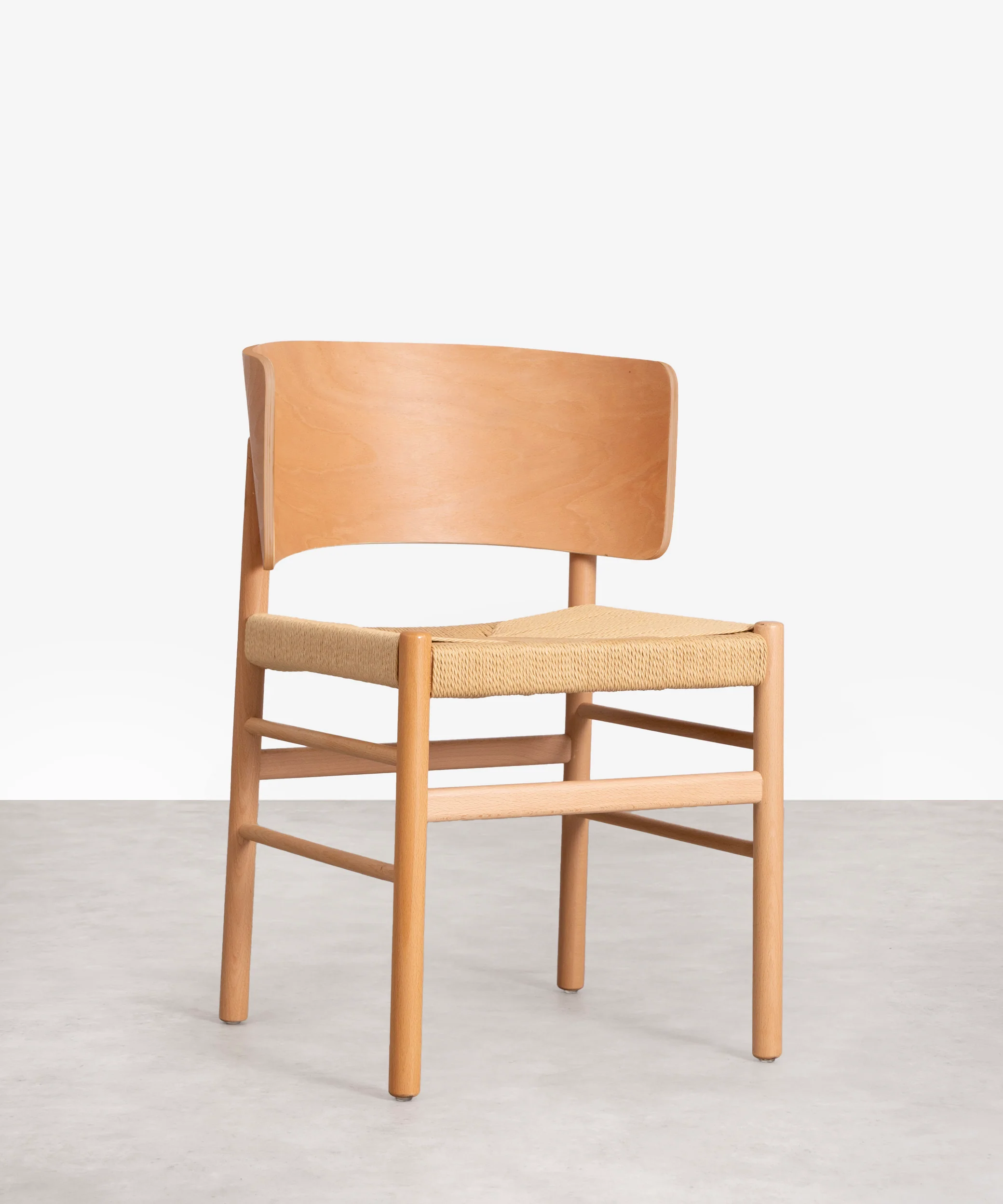 Silla de Comedor en Madera y Cuerda Trenzada Vesper - Image 8