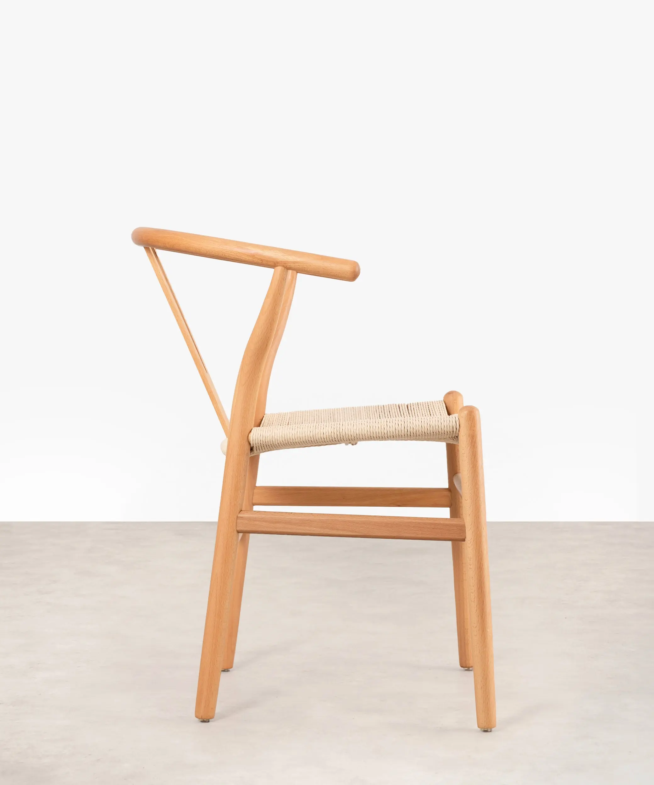 Silla de Madera y Cuerda Trenzada Uish - Image 3