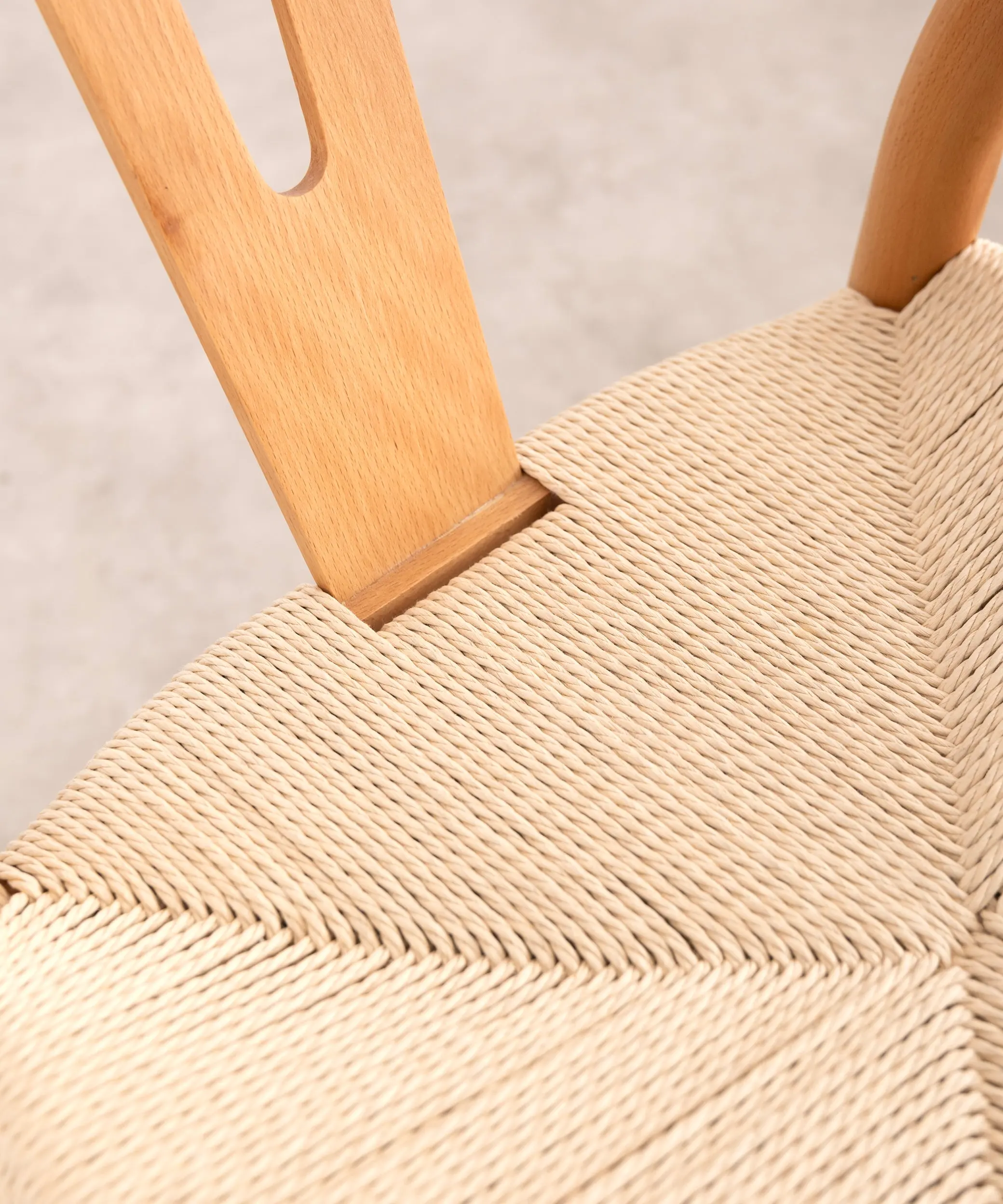 Silla de Madera y Cuerda Trenzada Uish - Image 5