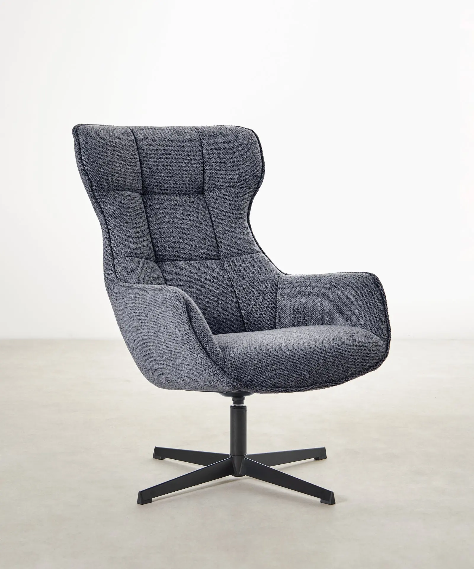 Sillón tapizado en tela bouclé Elsa - Image 18