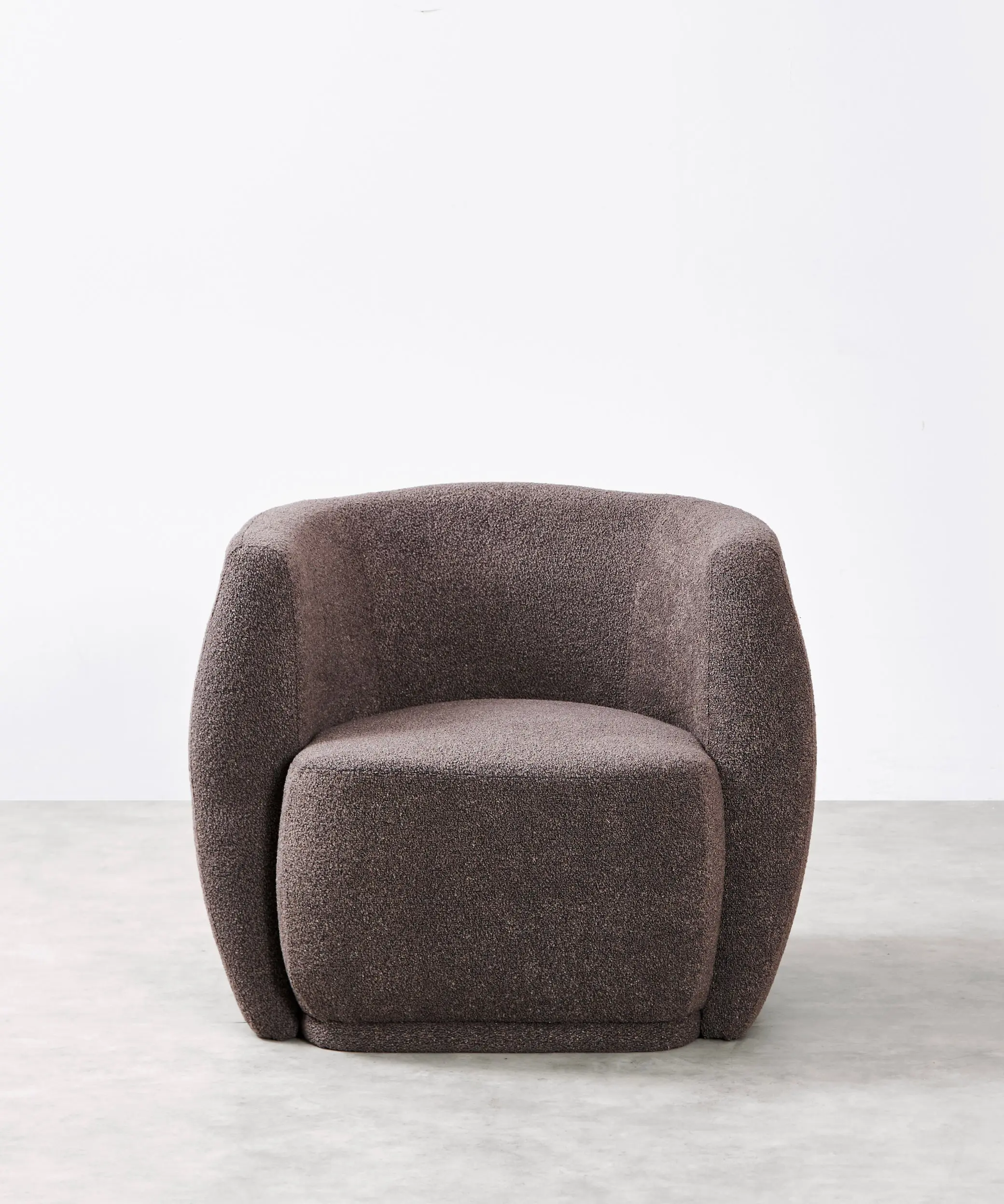 Sillón en Tela Boucle con Reposabrazos Nimbo - Image 3
