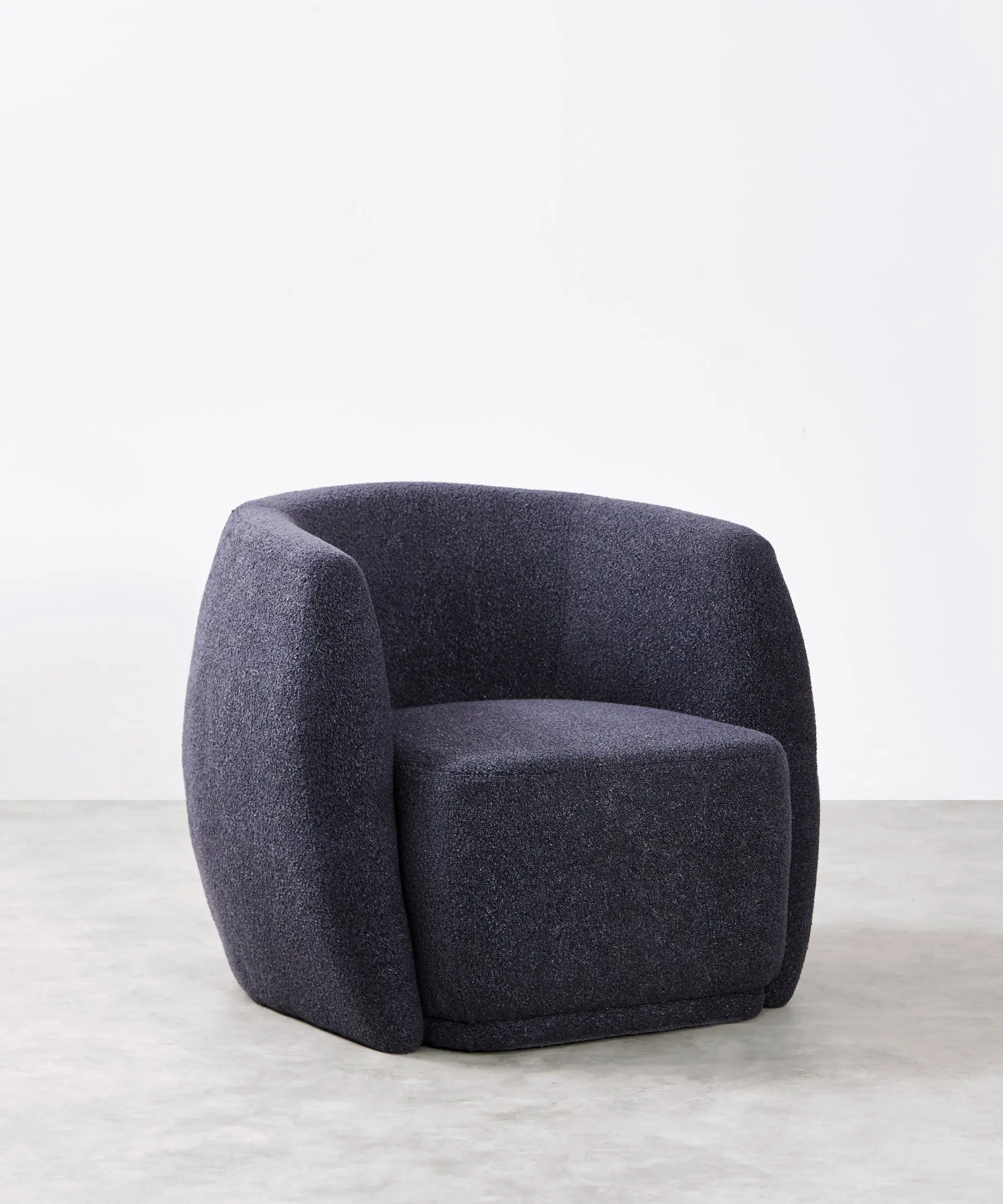 Sillón en Tela Boucle con Reposabrazos Nimbo - Image 8