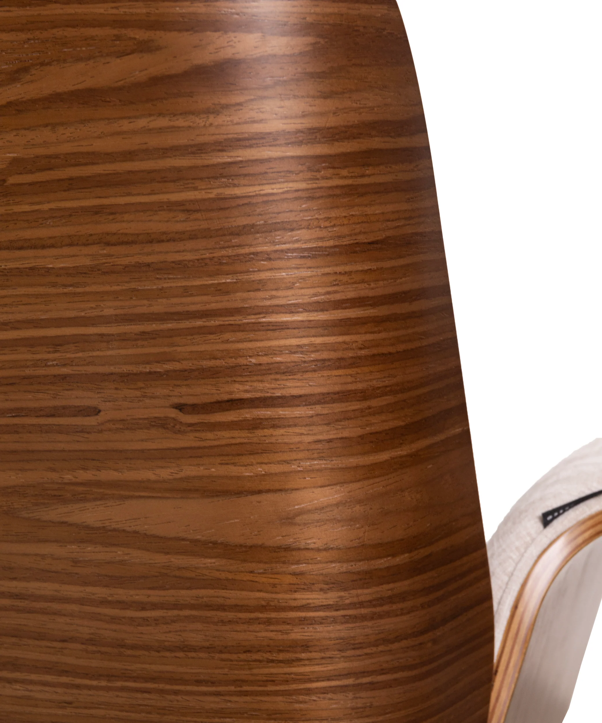 Sillón de Tela Chenilla y Madera Vick - Image 6