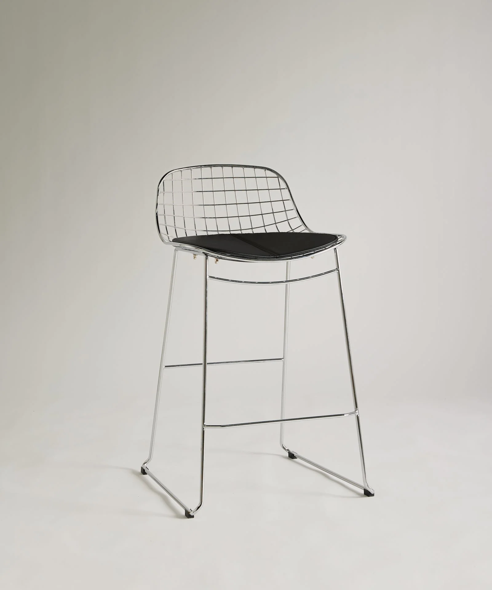 Taburete Alto de Metal Low Back Roma - Image 7