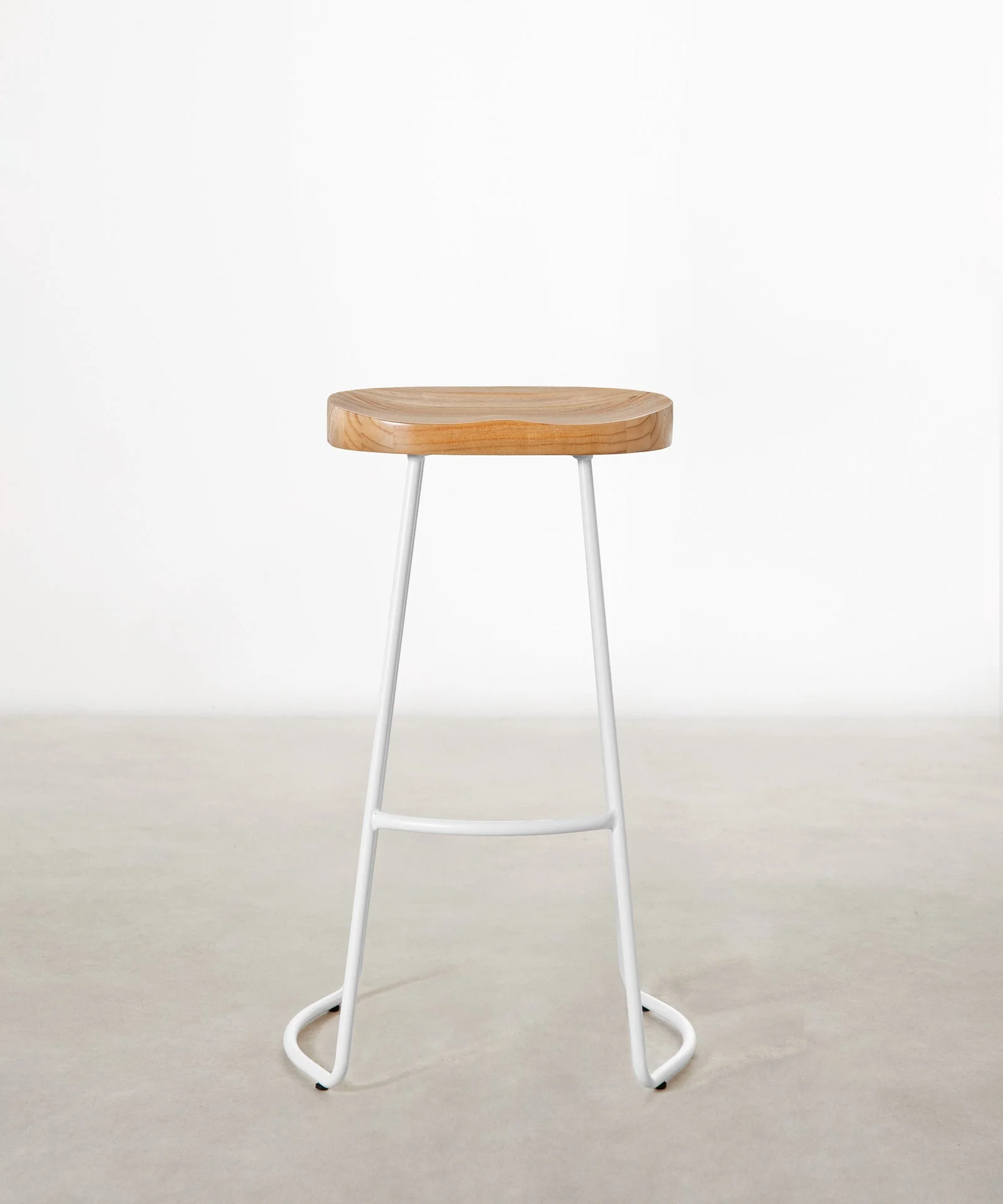 Taburete Alto en Acero y Madera Mel - Image 13