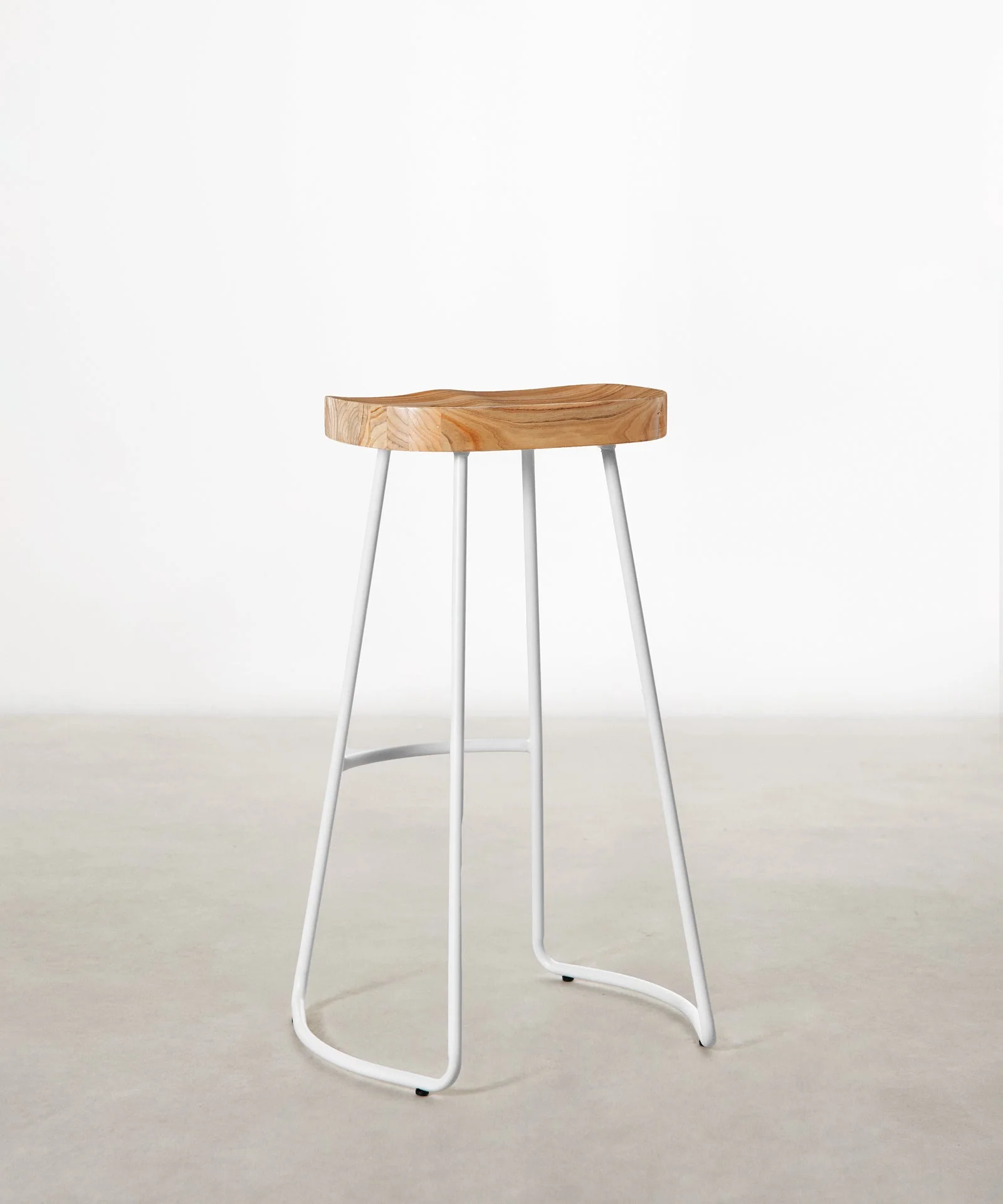 Taburete Alto en Acero y Madera Mel - Image 15