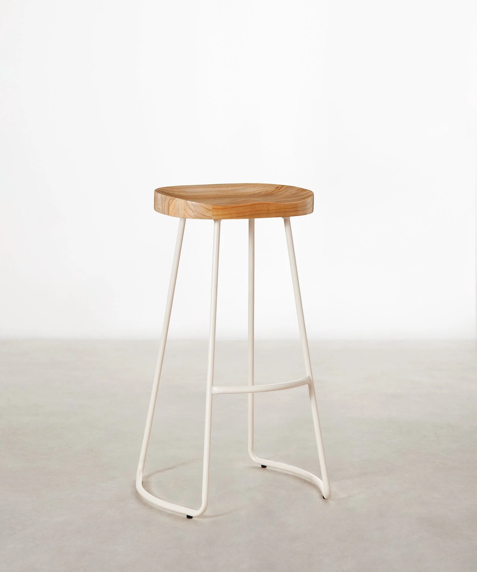 Taburete Alto en Acero y Madera Mel - Image 18
