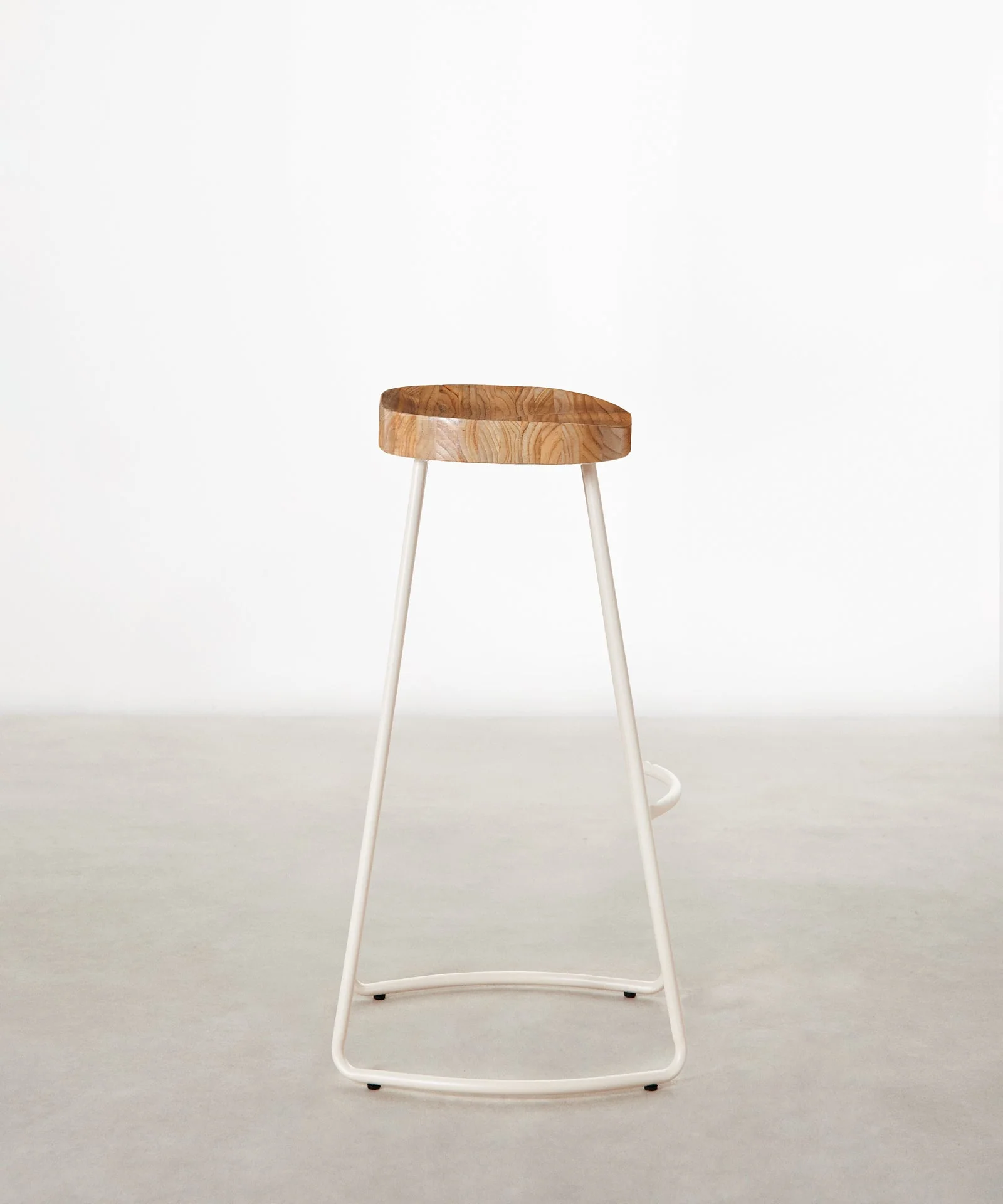 Taburete Alto en Acero y Madera Mel - Image 20