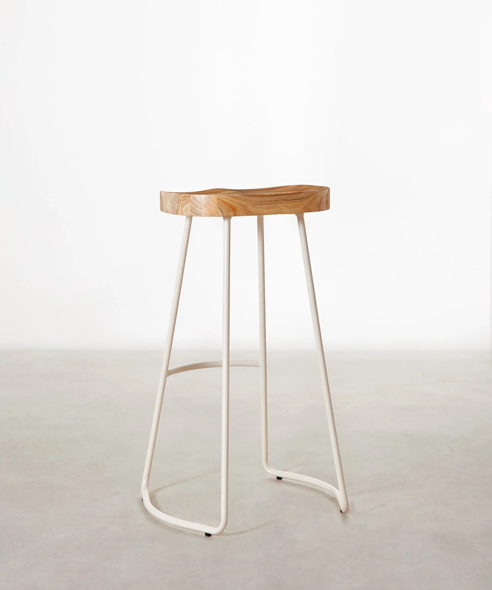Taburete Alto en Acero y Madera Mel - Image 23