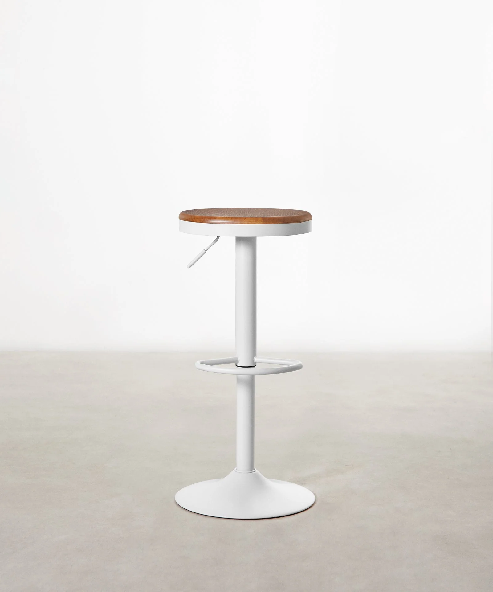 Taburete Alto Regulable en Acero y Madera Oslo - Image 21
