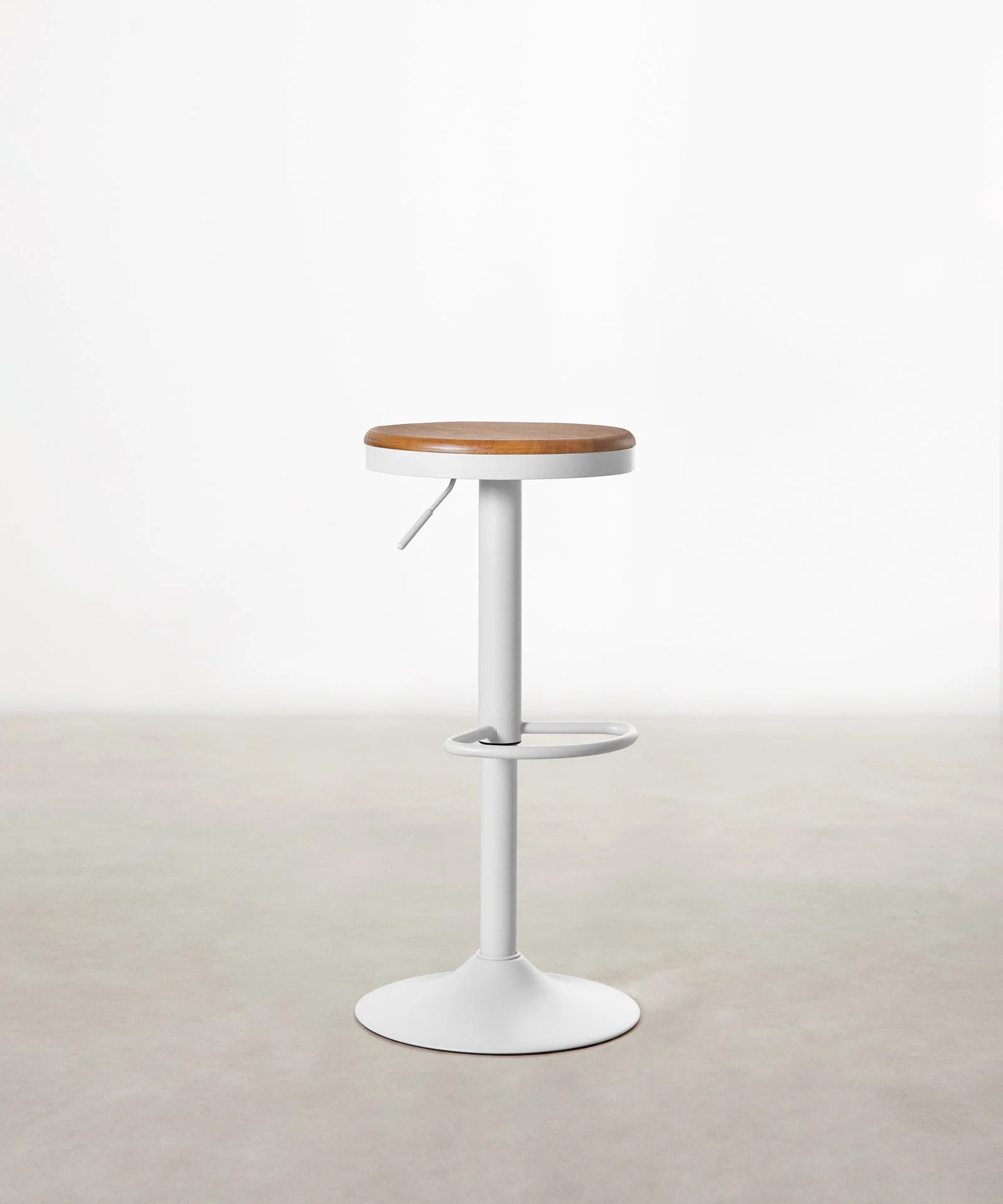 Taburete Alto Regulable en Acero y Madera Oslo - Image 22