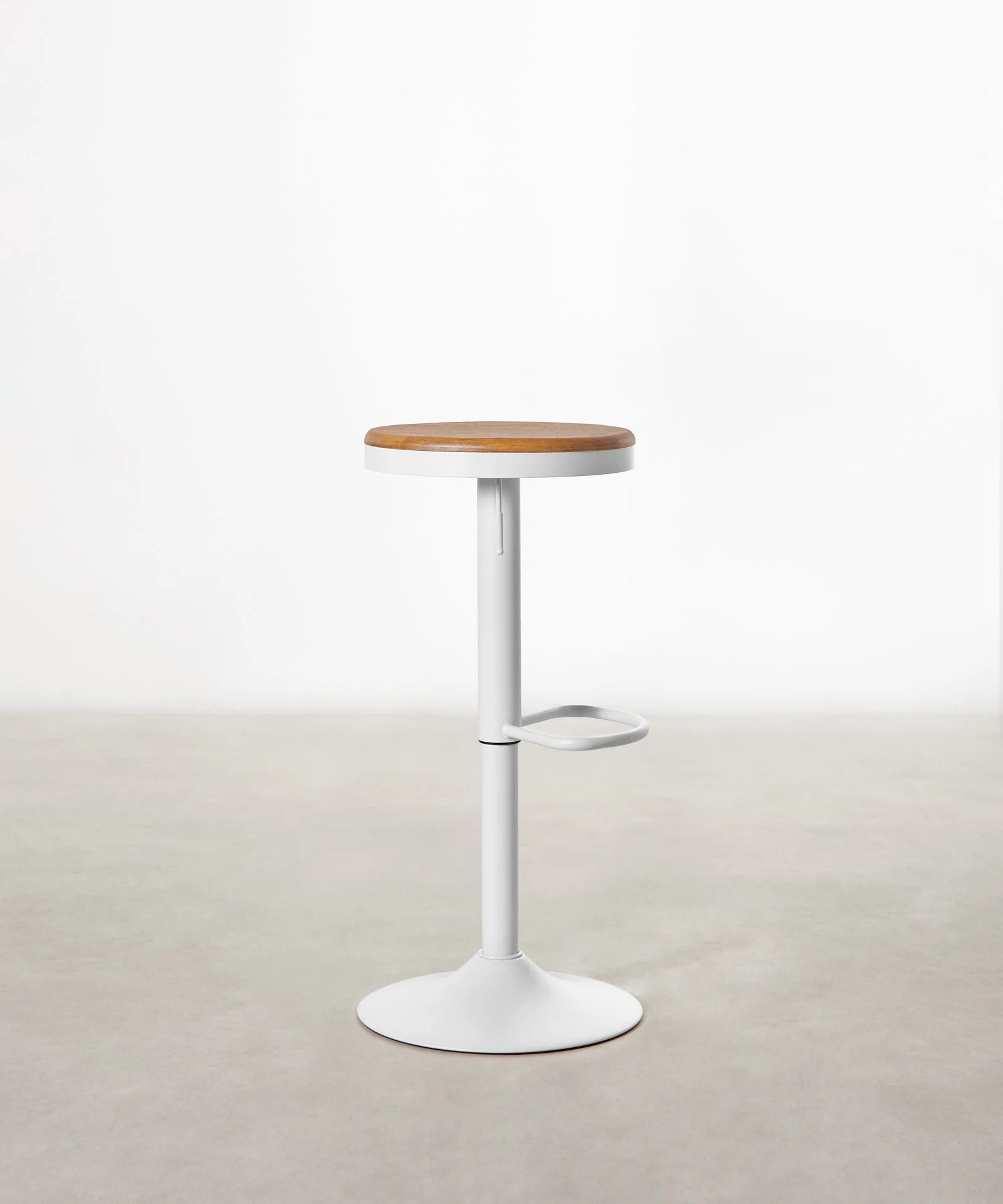Taburete Alto Regulable en Acero y Madera Oslo - Image 23